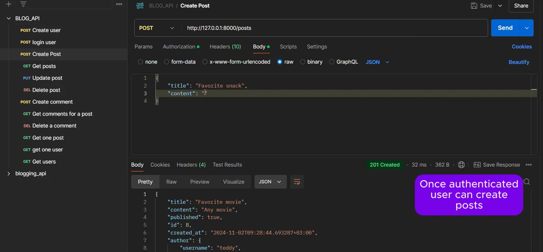 Blog API